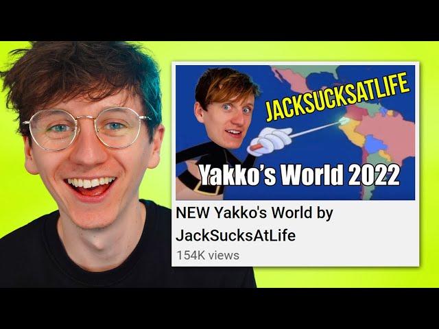 Reacting to JackSucksAtGeography Yakko's World