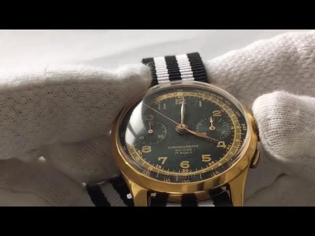 Vintage Dylex Chronograph Watch Landeron 51