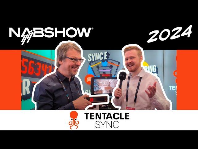 Tentacle Sync Timecode Bar @ NAB 2024