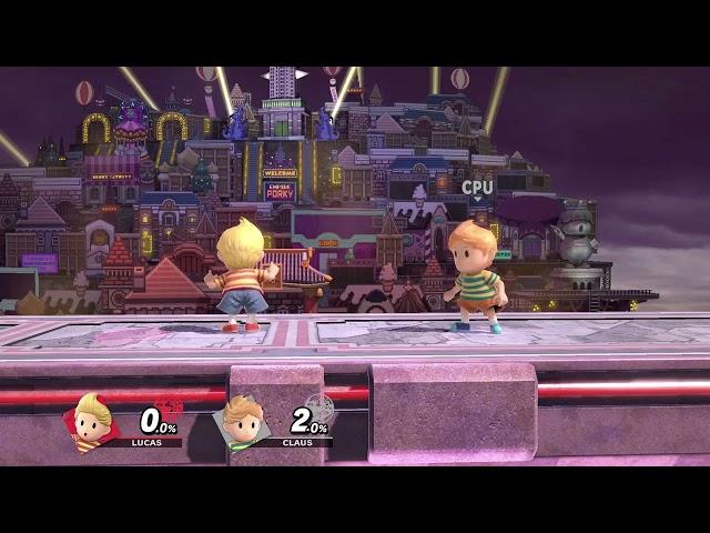 Lucas's "Wess Dance" from Project M in Smash Ultimate