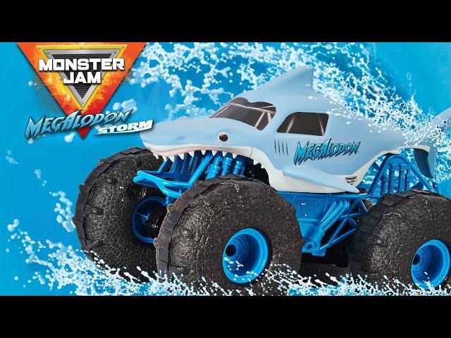 How To STUNT with the NEW MEGALODON STORM RC from Monster Jam