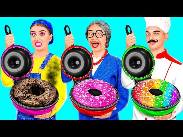 Me vs Grandma Cooking Challenge | Funny Moments by BaRaDa Challenge