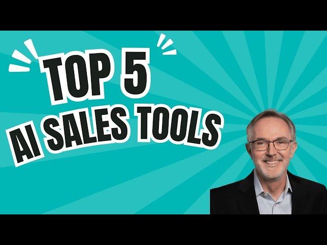 Top 5 AI Sales Tools - Must Have Tools Augmented with Artificial Intelligence to Get More Sales