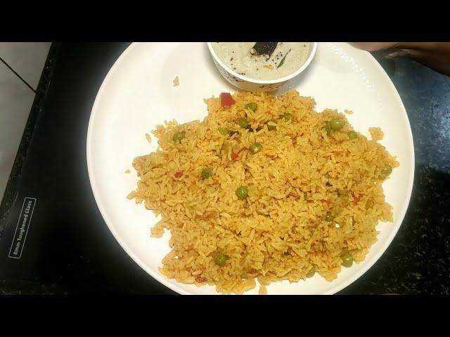 10 ನಿಮಿಷದಲ್ಲಿ ಮಾಡಿ ಟೊಮೇಟೊ ಬಾತ್/Tomato Bath / Rice Bath Recipe /Tomato Pulao in kannada