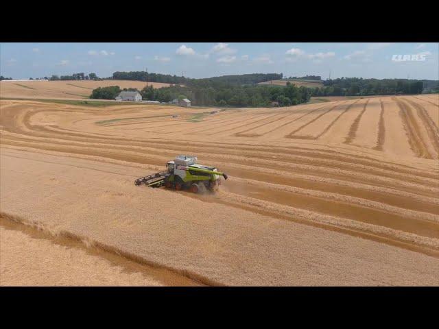 CLAAS LEXION Demo Tour #1 | Pennsylvania Wheat Comparison