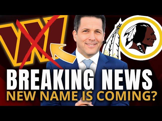  COMMANDERS NAME CHANGE LOOMING?  SHOCKING REVEAL! | Washington Commanders News