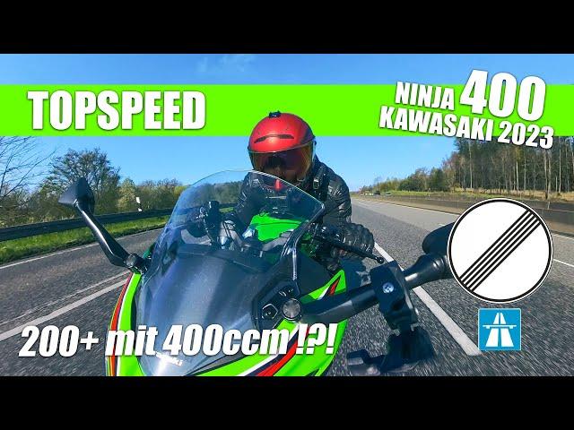 Kawasaki Ninja 400 | TOPSPEED GPS | MY 2023