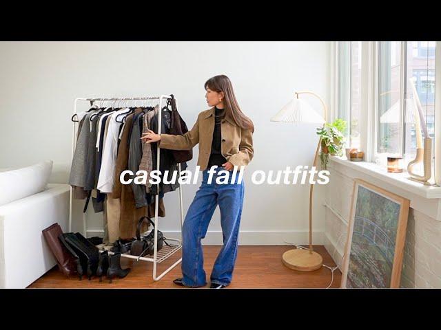 CASUAL FALL OUTFITS  | 15 fall outfits ideas!