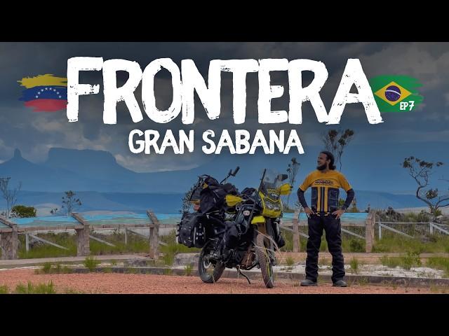 De VENEZUELA a BRASIL EN MOTO |  LA GRAN SABANA VENEZOLANA Y FRONTERA  7 Viajeros en Motocicleta