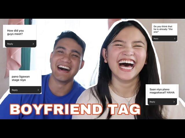 THE BOYFRIEND TAG (Q&A) FT. Adrian | PHILIPPINES | Joyce Buban