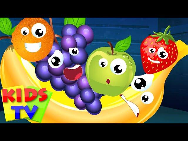 Five Little Fruits | Kids Tv Nursery Rhymes | Fruits Song | Five Little Babies | Fruits For Kids