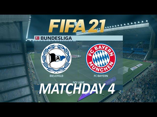 FIFA 21 Arminia vs Bayern Munich | Bundesliga 2020/21 | PS4 Full Match