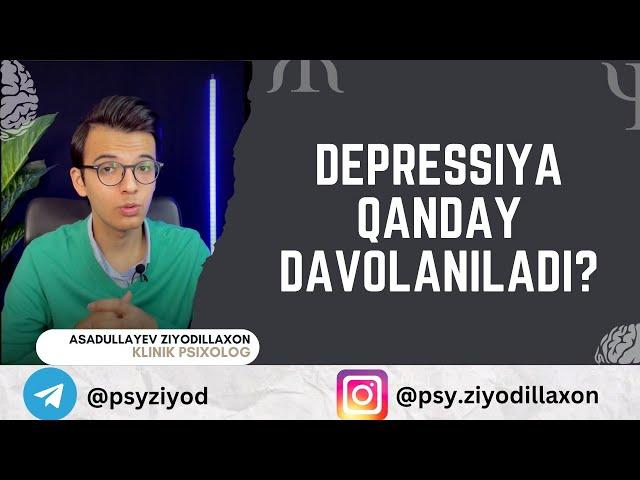 Derpessiya qanday davolanadi?