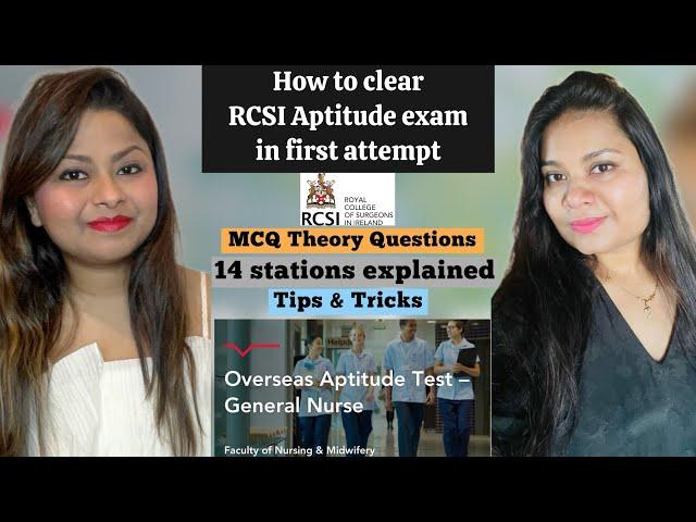 Aptitude exam in Ireland || Aptitude exam for Nurses || Theory questions and Practical stations