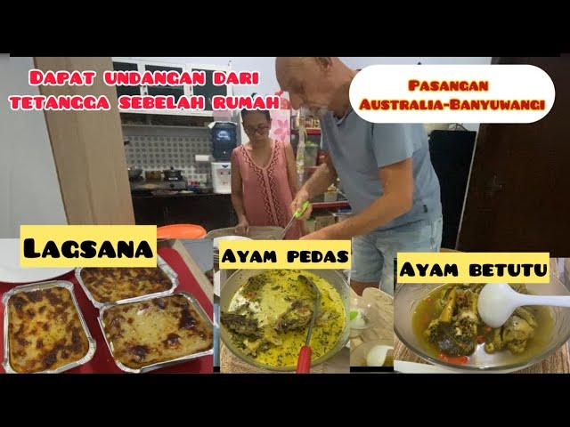 MAKAN MALAM DI RUMAH PASANGAN AUSTRALIA- BANYUWANGI‼️UNDANGAN DARI TETANGGA BARU TEMAN BARU