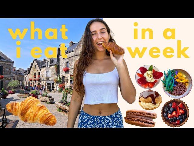 what i eat in a week in France | living in a tiny french village & cooking traditional food