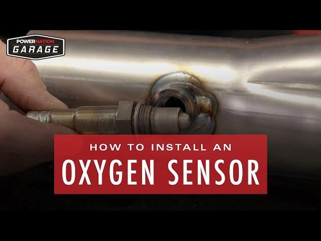 How To Install An Oxygen Sensor