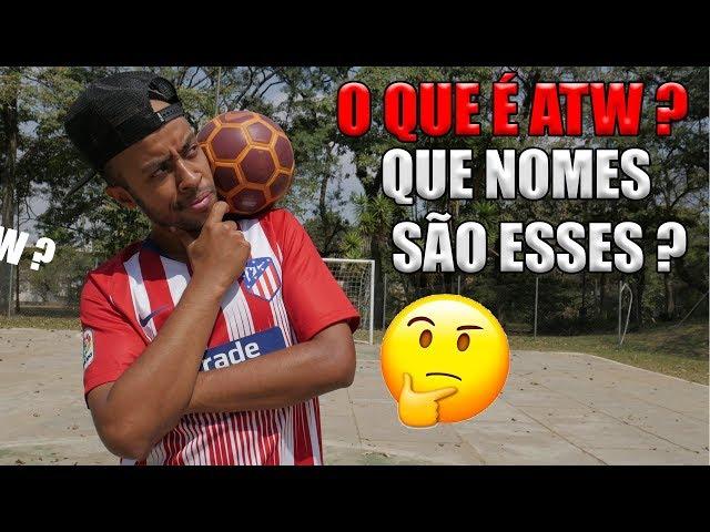 NOMES DAS MANOBRAS DO FUTEBOL FREESTYLE - O QUE SIGNIFICA ?