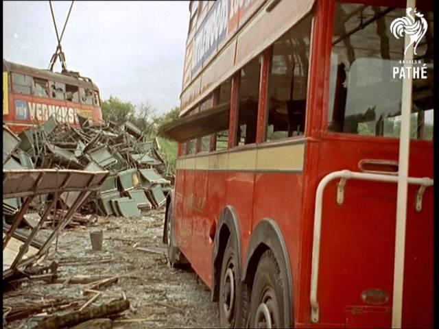 Trolleybus Break-Up (1959)