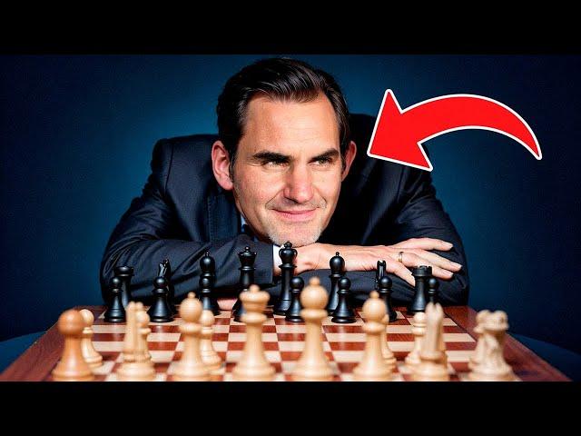 How ROGER FEDERER destroys people in CHESS