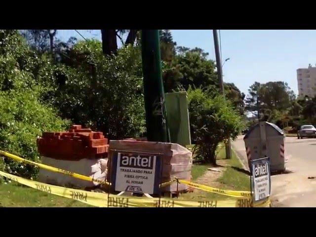 ANTENA EN PLENO PUNTA DEL ESTE URUGUAY