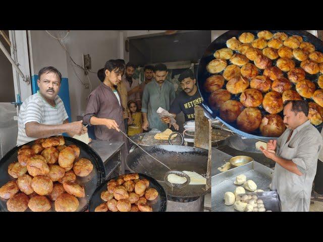 Lahori Qeema Kachori Recipe | Non Stop Making Keema Kachori In Karachi | karachi Street Food pk