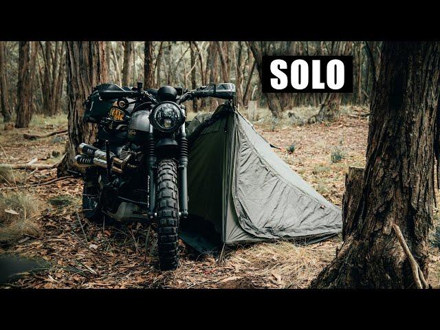 My Solo Moto Camping Setup 2023