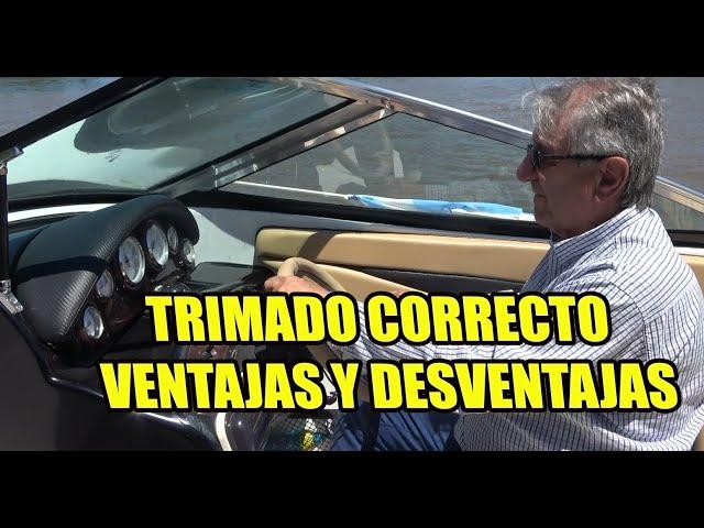 El Trim y el Trimado, como hacerlo. Ventajas y desventaja. Que hacemos   cuando no vemos para proa