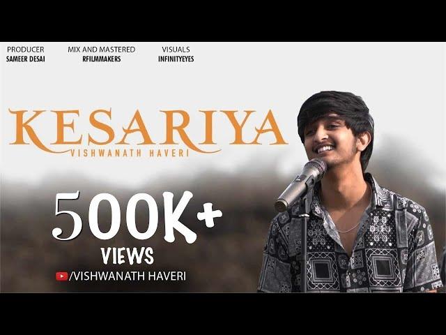 Kesariya Cover (Hindi & Kannada) - Brahmāstra | Vishwanath Haveri | InfinityEyes | Sameer Desai