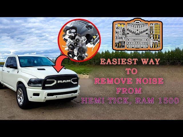 Ram 1500, Hemi Tick, Treatment Experiment || Fix Sound problem Hemi Tick  Ram 1500 ||