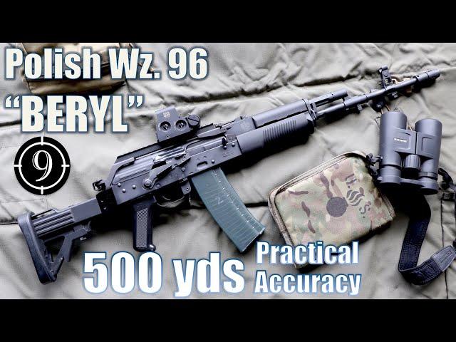 Polish Wz. 96 "BERYL" to 500yds: Practical Accuracy