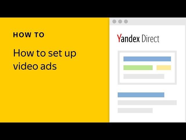 How to set up video ads