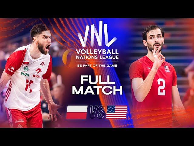 POL  vs  USA - Gold Medal Match | Men's VNL 2023 | Full Match