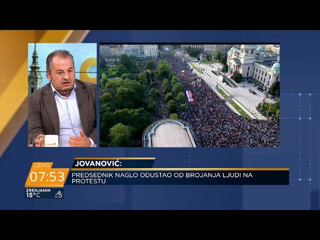 Miodrag Jovanović: Na kraju dana protesti moraju dobiti neku vrstu političkog ishoda
