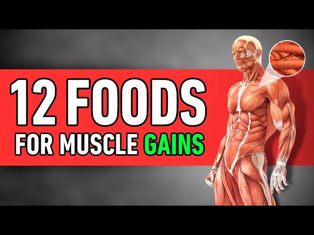 12 Muscle Building Foods (BULK UP FAST!)