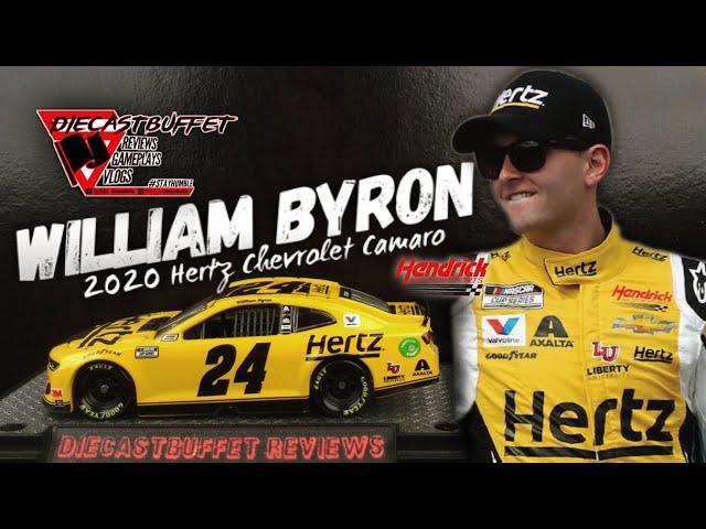 2020 WILLIAM BYRON HERTZ CHEVROLET CAMARO Diecastbuffet Reviews Nascar Diecast 1/64