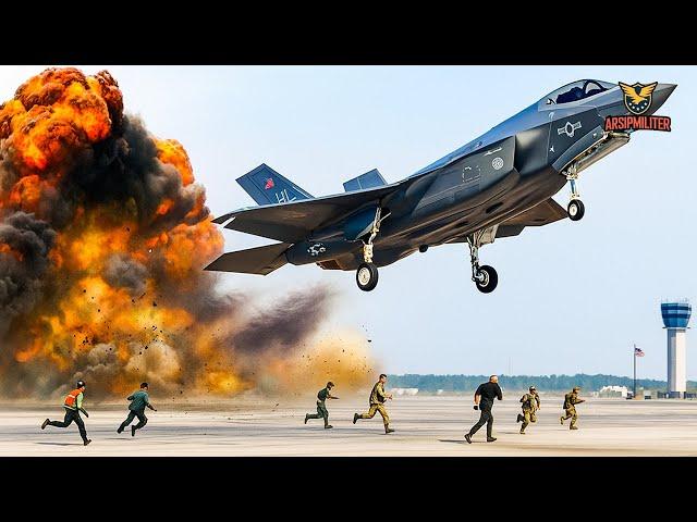 The Amazing Speed ​​of the F-35 Lightning II – The First Take Off That Will Make You Amazed!
