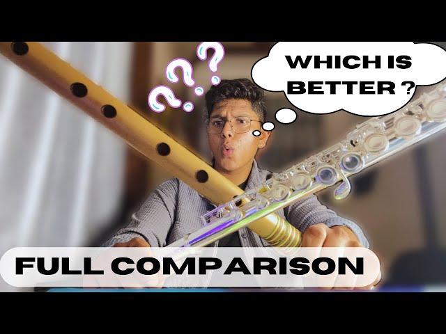 BAMBOO FLUTE vs METAL FLUTE | WHICH IS BETTER FOR U FULL COMPARISON | DETAILED VIDEO |SHREYANS FLUTE