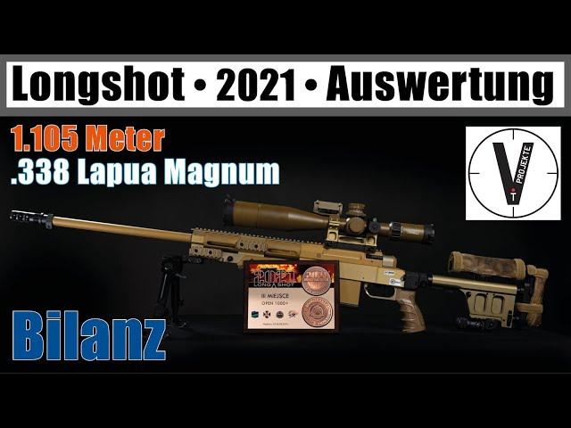 LongShot • 2021 • Auswertung Ergebnisse vprojekte • Tikka TVV + Haenel RS9 • 6.5 CR + .338 LM