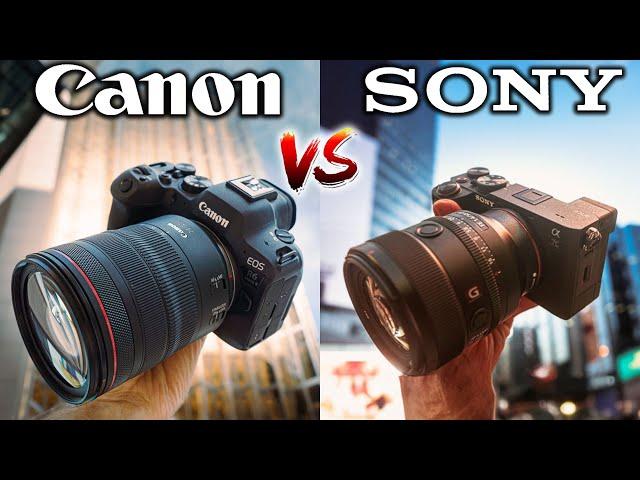 Canon vs Sony in 2024  | Which Camera Brand Better?