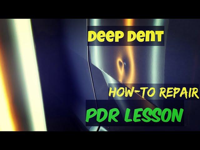 DEEP Dent Repair REAL world PDR