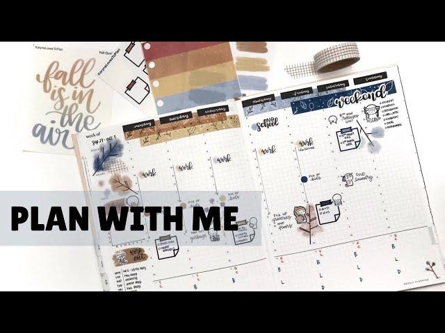 HEMLOCK & OAK // Plan With Me feat. KarynaLovesToPlan stickers!