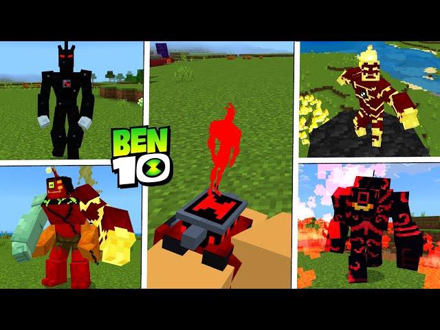 ATUALIZADO!! ADDON DO BEN 10 V21 NO MINECRAFT