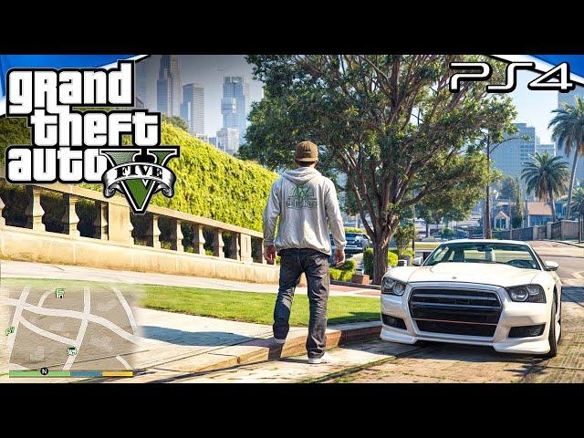 Grand Theft Auto V PS4 Free Roam Gameplay