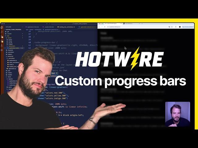 Custom progress bars with Rails and Hotwire