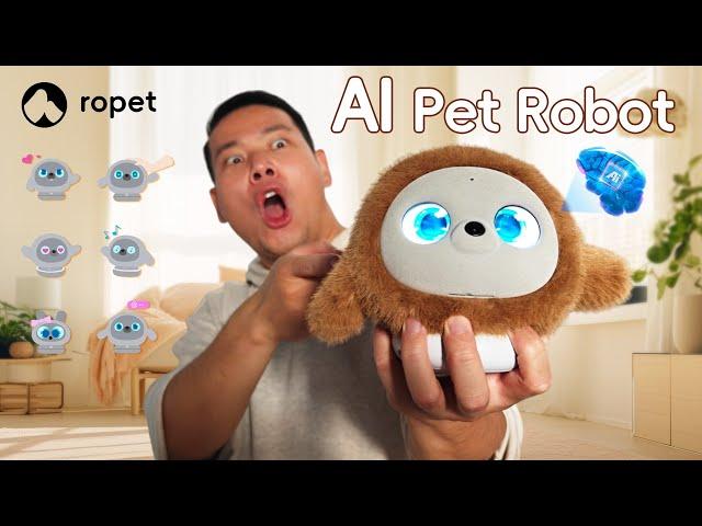 Ropet Review: The Smartest & Most Lifelike AI Pet Robot EVER! [Live on Kickstarter]