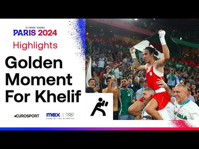 Algeria's Imane Khelif wins Olympic boxing gold in Paris  | #Paris2024 #Olympics