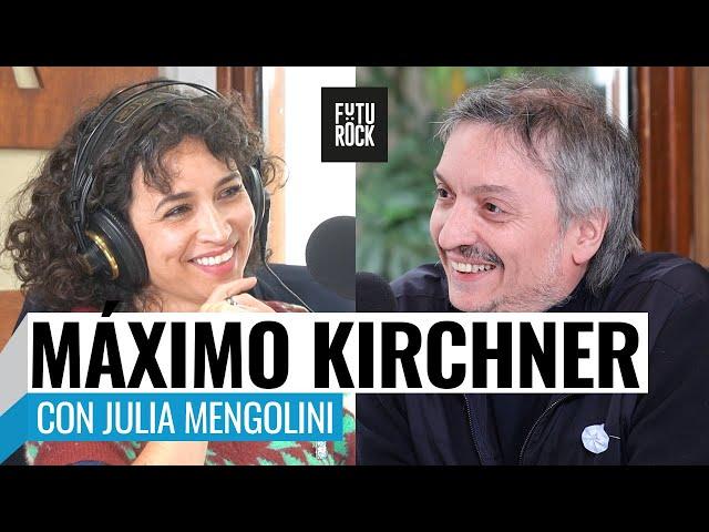 "LOS QUE COMBATEN LA PROPIEDAD PRIVADA NO SOMOS NOSOTROS", MÁXIMO KIRCHNER con JULIA MENGOLINI