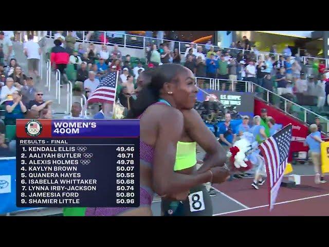 3 sub-50 runs in the 400m qualify for Paris | U.S. Olympic Track & Field Trials