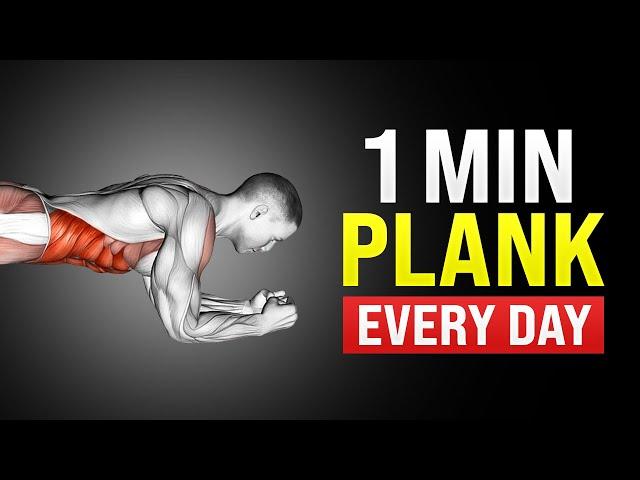 How 1 Minute Plank Every Morning Will Completely Transform Your Body